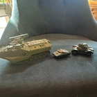 GTI Dinky Toys High Speed Vintage Diecast Tank Armored Car Green Plastic Metal
