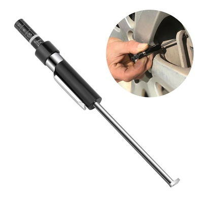 #ad Brake Pad Thickness Gauge Measure Tool w Scale car Detection Pen Base Plate 6mm $11.98