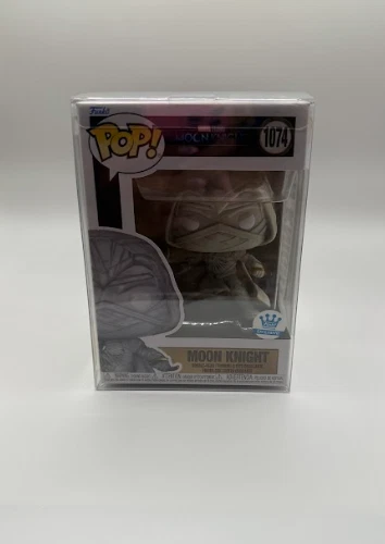 ✅Funko Pop! Vinyl: Marvel - Moon Knight ✅Funko Web Exclusiv#1074✅ PROTECTED CASE