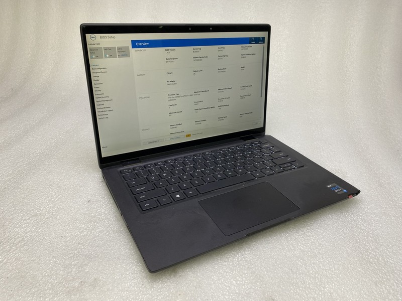 Dell Latitude 7420 14" Core i7-1185G7 3.0GHz 16GB RAM NO HDD NO OS BIOS LOCKED