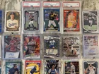 PSA 10 35 Card Graded Prizm Topps Bowman Mega Lot Auto Serial MEM