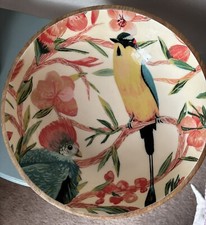 OpalHouse Mango Wood Lacquered Tropical Birds...