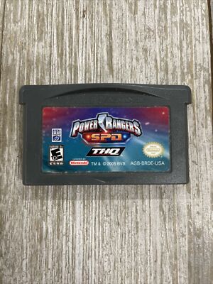Power Rangers SPD Nintendo GameBoy Advance Game Rated E 10+