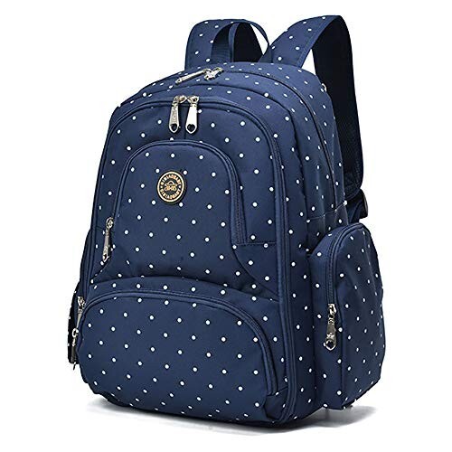 Qimiaobaby diaper bag backpack multifunctional and large capacity travel diaper-image