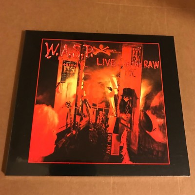 WASP ''Live ... In The Raw'' CD 2018 Sealed [W.A.S.P Headless Children]