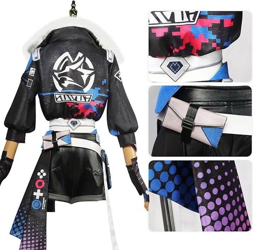 Costume cosplay Honkai Star Rail vestito Halloween uniforme set completo costume - Foto 55 di 71