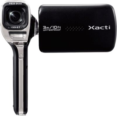 か*ん様 SANYO Xacti DMX-CA100 SANYO Xacti CA100 Black Waterproof HD Digital Movie Camera