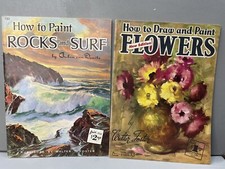 Walter T. Foster Publication  How To Draw And Paint Flowers  How To Paint Rocks