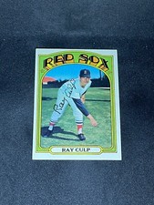 Ray Culp 1972 Topps #2 Boston Red Sox Phillies Auto Autographed Signed MLB Card