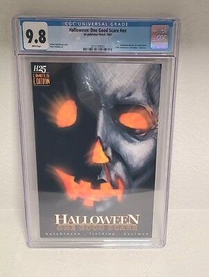 HALLOWEEN: ONE GOOD SCARE 1 SHOT  Cgc 9.8 Mint Condition Ghost Rare