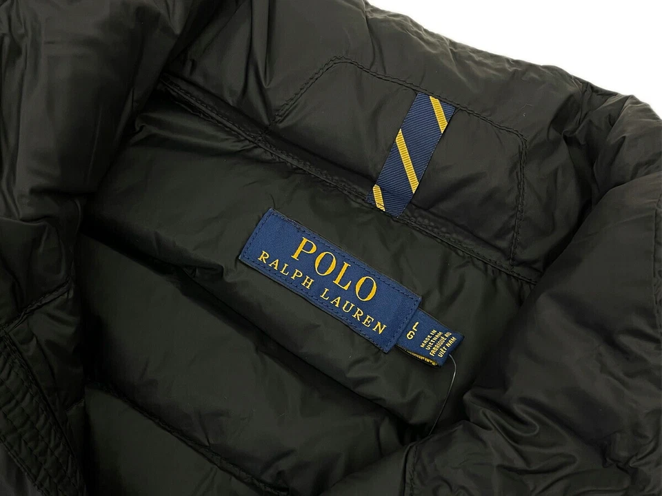 Polo Ralph Lauren Packable Puffer Down Vest Jacket - Black (Red) - - Image 3 of 3