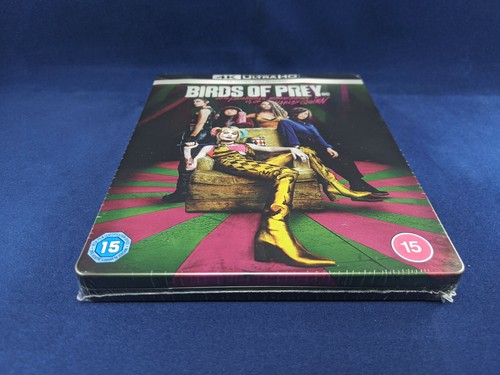 BIRDS OF PREY Steelbook 4K Bluray Harley Quinn Margot Robbie DC Marvel Exclusif - Photo 4/8