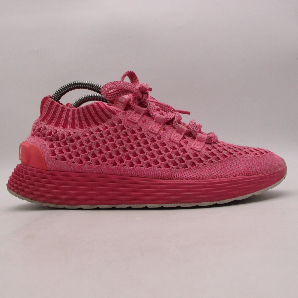 Sneakers Nobull Neon Pink NoBull Diamonds Knit Runner Running