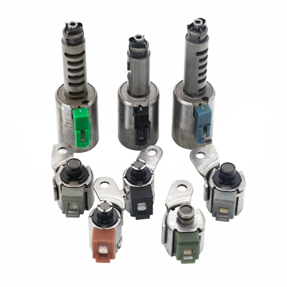 Kit de solenoide 8 piezas AW55-50SN AW55-51SN AF33-5 AW235 para Volvo S40 V50 V70 RE5F22A Foto 4 de 4