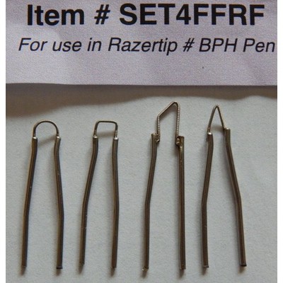 Satz Von 4 Tipps Für Pyrograph RAZERTIP oder Brenn Peter Für Details SET4FFRF