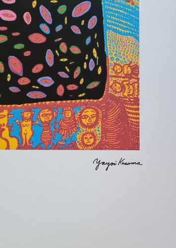 YAYOI KUSAMA * Eternal * 65 x 50 cm * Lithografie* Kunstdruck*limitiert # 52/500 - Picture 6 of 7