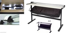 TAGLIERINA FORMATO A0 LUCE TAGLIO CM.130 CON STAND E RACCOGLI SFRIDI 0,7 MM