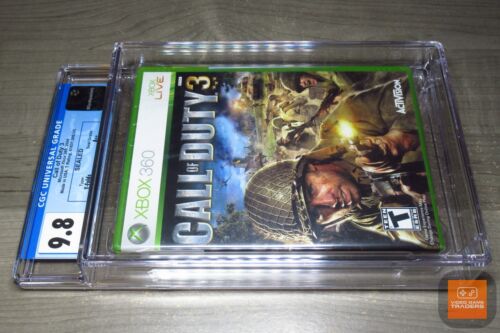 CGC 9.8 A++ - Call of Duty 3 1ST PRINT Xbox 360 2006 NEW!