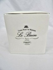 Kassatex Porcelain Tissue Box Cover Luxe Pour La Maison Le Bain Paris cream