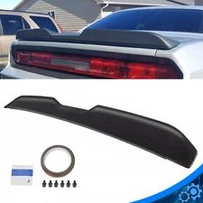 For 2008-2017 Dodge Challenger Matte Black Demon Style Rear Trunk Spoiler Wing