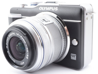 Olympus Pen E-PL1 White 12.3MP 14-42mm II Lens set 