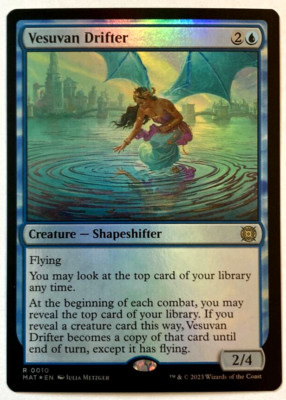 MTG Vesuvan Drifter *FOIL* March of the Machine: The Aftermath 0010 NM Rare