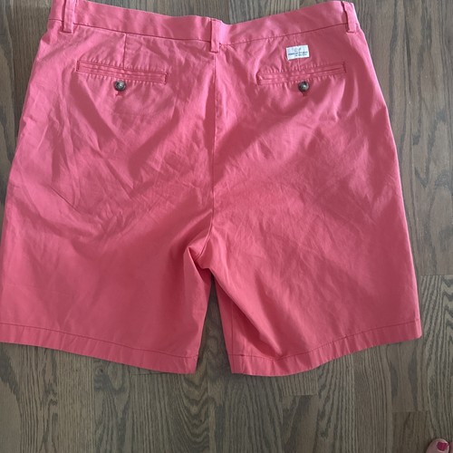 NEW Vineyard Vines Men's 9" Stretch Breaker Shorts Size 34 Jetty Red New - Picture 4 of 4