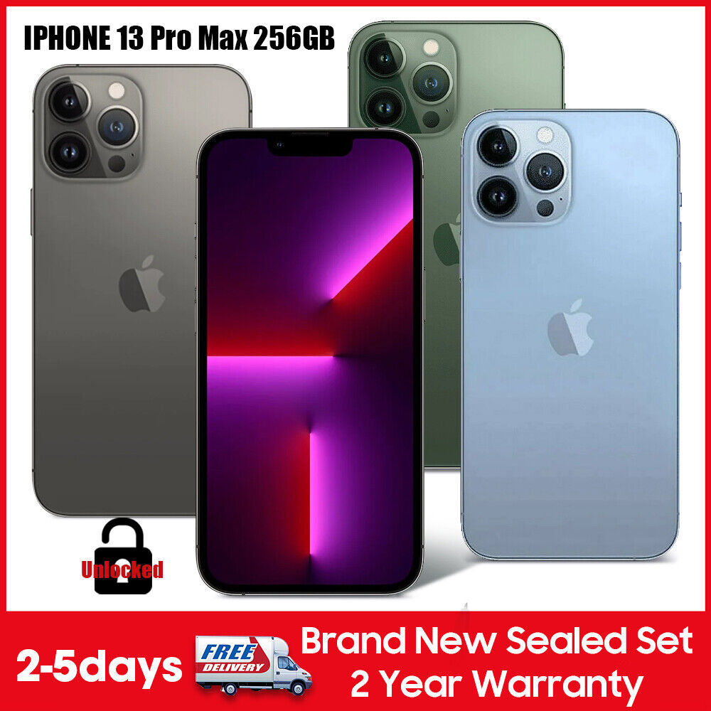 🔵NEW Apple iPhone 13 PRO MAX 128GB 256GB 512GB UNLOCKED ✓2 🔵NEW Apple iPhone 13 PRO MAX 128GB 256GB 512GB UNLOCKED ✓2