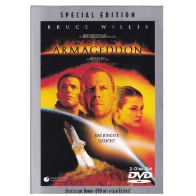 DVD Armageddon Special Edition (2 DVD) FSK 12 Ländercode 2 von 2002 (NEU+OVP)