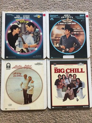 CED Video Disc Music Movies: Pick Your Title! 