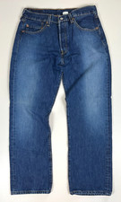 Men's Vintage 90s Levi's 501 Jeans Red Tab Medium Wash Sz 33x30