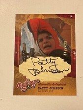 Cryptozoic A Christmas Story Patty Johnson as Head Elf Auto Card PJ2 - # 442/499