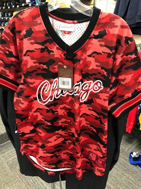 chicago bulls baseball jersey mitchell and ness