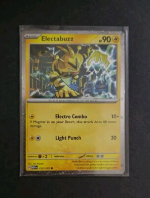 Electabuzz 125/165 Cosmos Holo Promo Pokémon 151 Pokémon TCG Near Mint