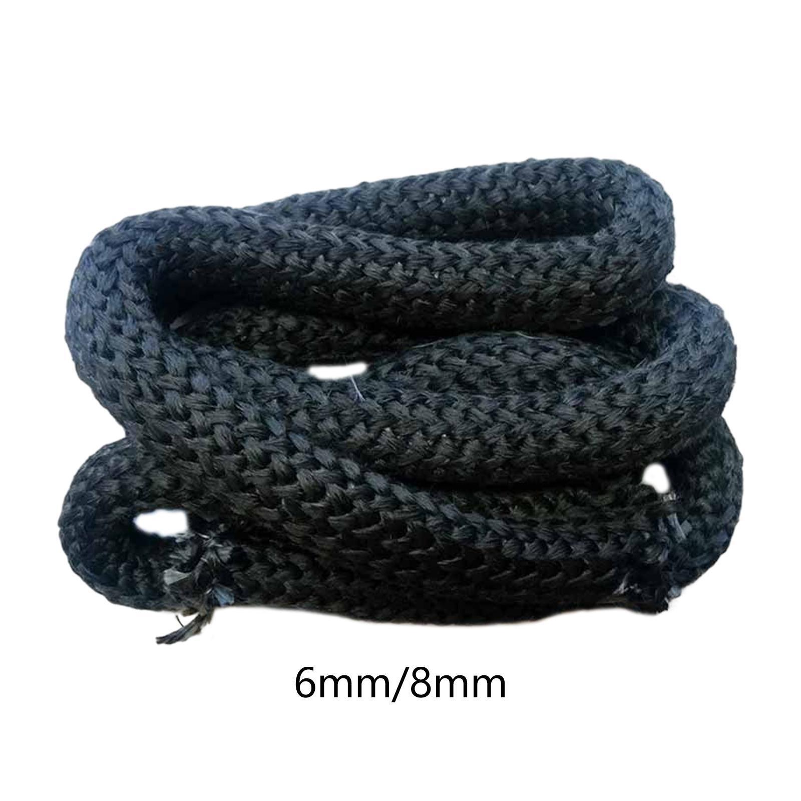 Wood Gasket Seal for s Fireplaces Door Rope Black Fiber Heater eBay