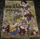 NIP 2006 Disney Snow White and the 7 Dwarfs MOVIE POSTER THROW 48 x 60 Blanket — photo 2