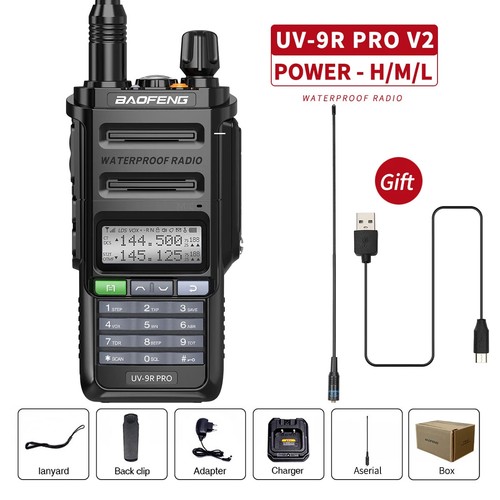 Baofeng UV-9R Pro Dual Band Walkie Talkie - Zdjęcie 30 z 46