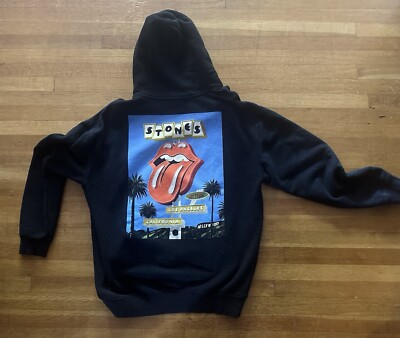 The Rolling Stones Sofi Stadium Rare Hoodie Authentic XL 2021 Tour Event Sweater