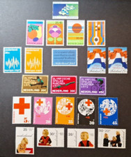 Netherlands: complete commemorative stamps from 1972 in unmounted mint condition