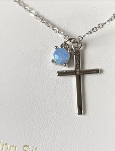 Tabitha Webb Cross Necklace La France 