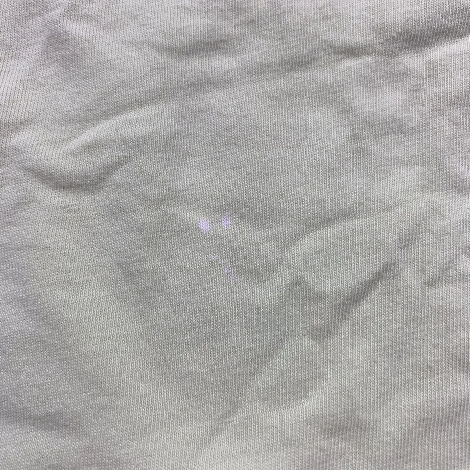 Antigua camiseta azul marino joven niña grande manga corta bordada verde azul Foto 4 de 4