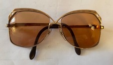 Vtg. Women  s 80s CAZAL Sunglasses Mod 219 Col 97/05 Gold Tone Frame W. Ger