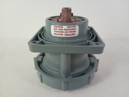 ME 330R6W Mennekes Watertight Receptacle 30AMP 3W 250V 60373M - Picture 4 of 9