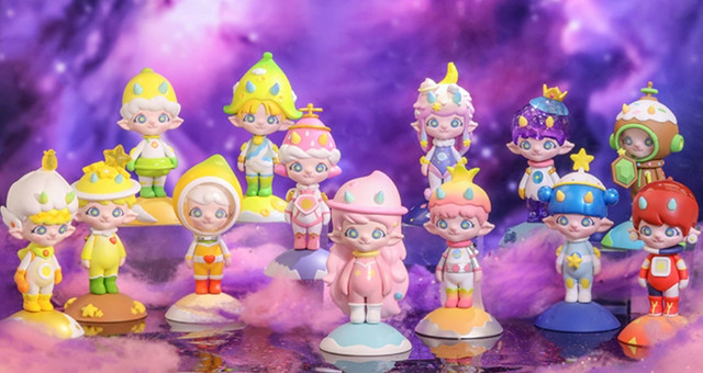 POPMART Zoe Fruit Planet Series Caja Ciega Diseñador Figuras de Juguete Muñeca ¡Regalos Artísticos!