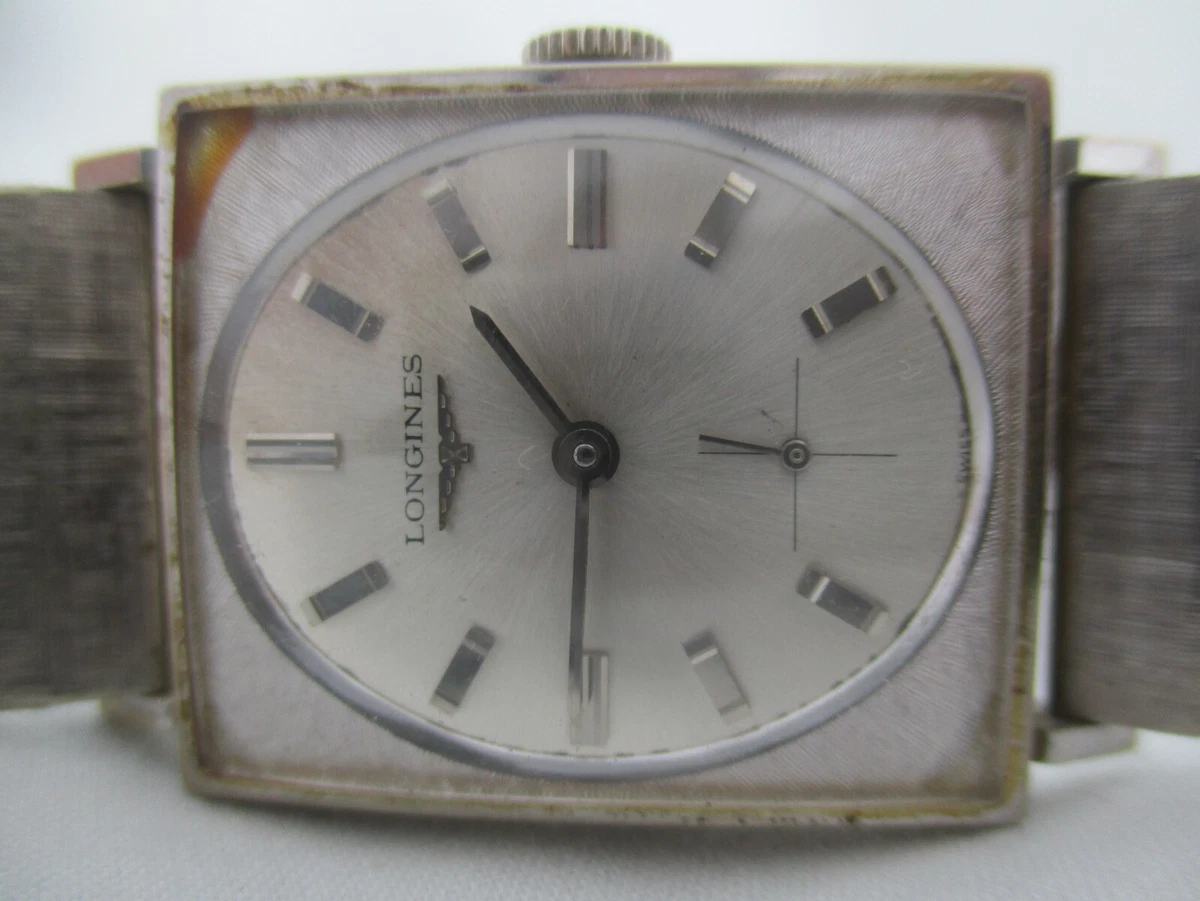 Longines Swiss Wind Up Wristwatch 10K Gold Filled Case 1 20 10K G.f. Band