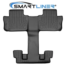 SMARTLINER Custom Fit Floor Mats 2nd 3rd Row Liner OEM TPE 2017-2021 GMC Acadia