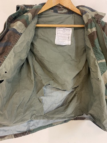 Boys Camo Medium 8-10 Coat Cold Weather Field Jacket, M-65 - Picture 12 of 13