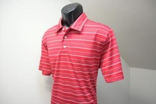 Brooks Brothers Golf Polo Wicking Athletic Striped Short Sleeve Mens Sz Large