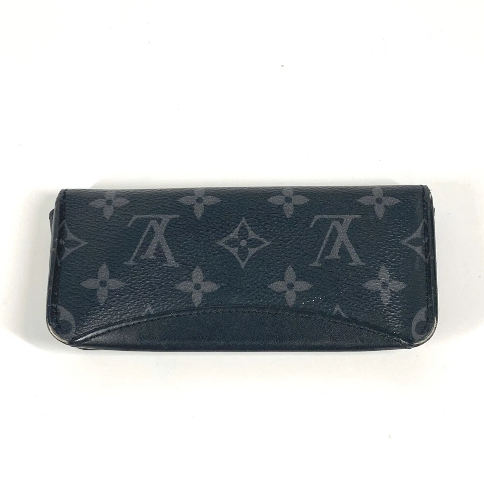 LOUIS VUITTON GI0296 Estuche-Lunetas Gafas de sol Leñosas Estuche Bolsa Negro Foto 2 de 4