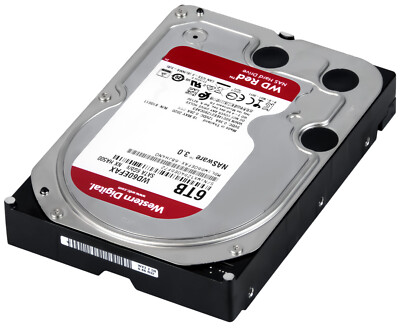 Western Digital WD60EFAX 3.5 HDD 6TB (1) 6TB Western Digital